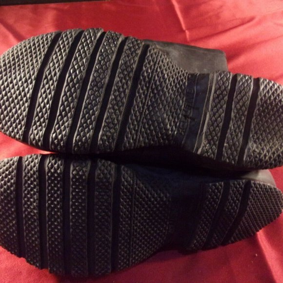 1990 XCLUSIVE SHOE COMPANY BLACK COLD WEATHER SIZE 11 BOOTS SI 1057 main image 8